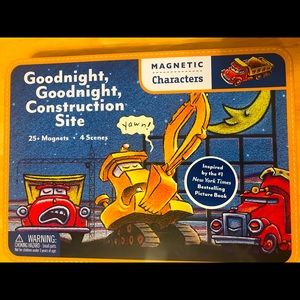 Goodnight, construction site magnetic story scene